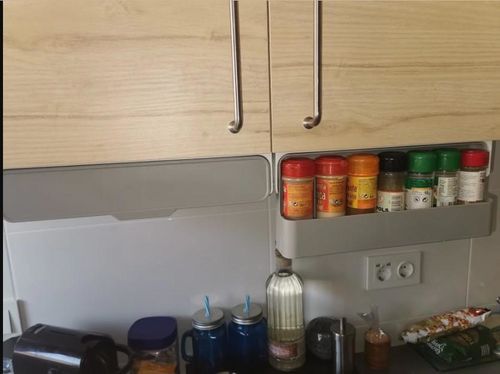 Ezspice - Under-Shelf Pull-Out Spice Organizer photo review