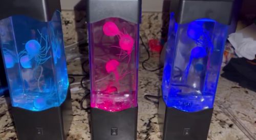 Jellyfish Aquarium Lamp photo review