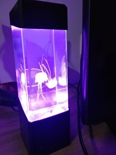 Jellyfish Aquarium Lamp photo review