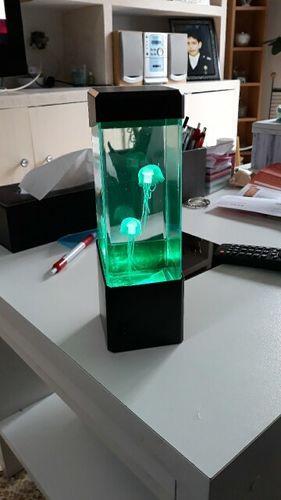 Jellyfish Aquarium Lamp photo review