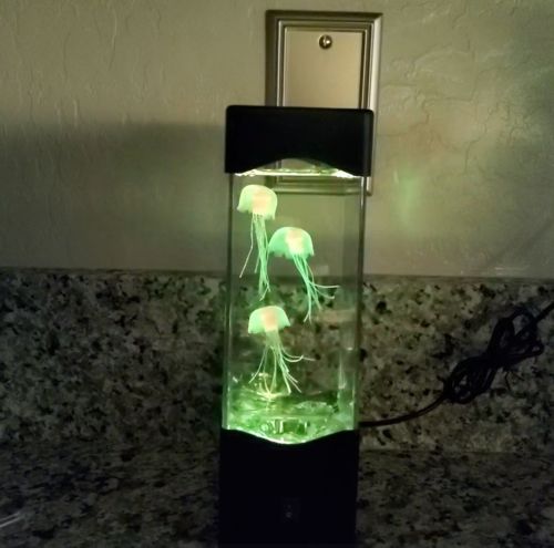 Jellyfish Aquarium Lamp photo review