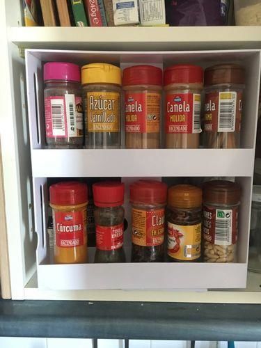 Multi-Function Rotating Storage Rack Kitchen Spice Organiser photo review