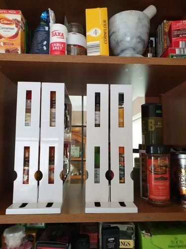 Multi-Function Rotating Storage Rack Kitchen Spice Organiser photo review