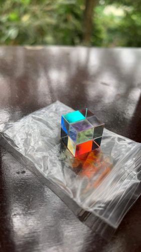 Optical Glass X Cubes Dichroic Cube photo review