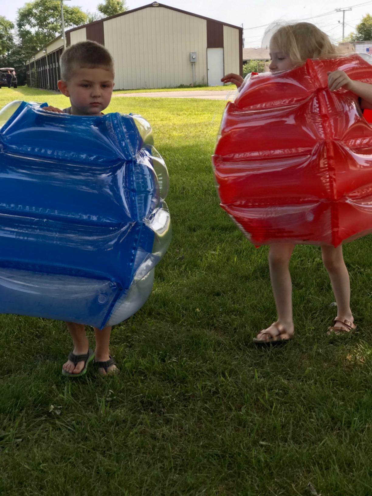 Inflatable Bubble Bumper Ball Body Zorb Bouncers photo review