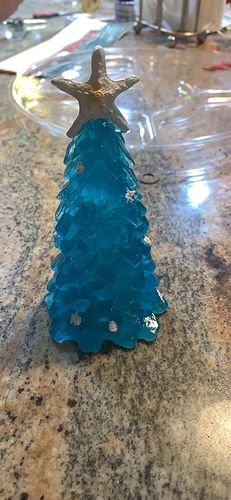 Sea Glass Christmas Tree Craft photo review