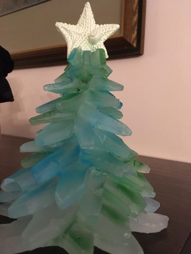 Sea Glass Christmas Tree Craft photo review