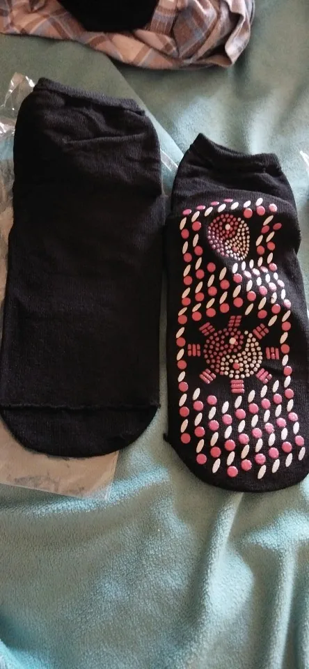 Self Heated Socks That Massage Your Feet photo review