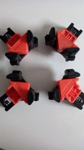 Woodworking Corner Clamp | Set Of 4 + 60° And 120° Heads photo review