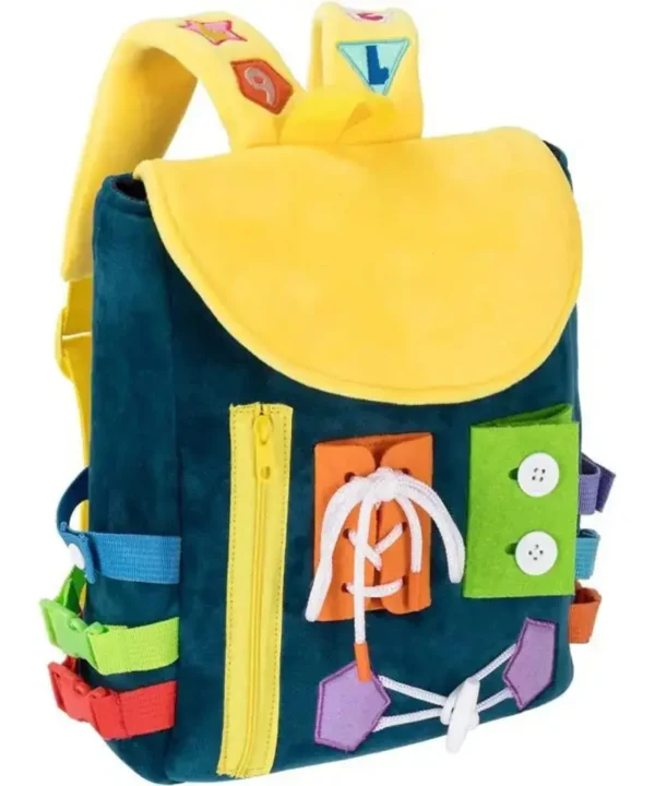 Montessori Kids Backpack - Lightweight, Adjustable, Durable School Bag