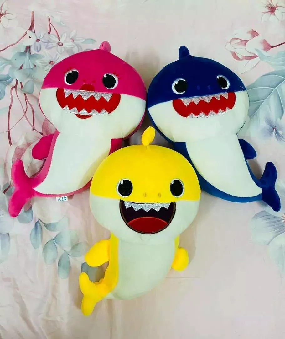 32 Cm Baby Shark With Cartoon Music Plush Toy photo review