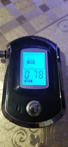 Police-Grade Professional Alcohol Tester Breathalyzer photo review